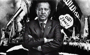 Erdogan Isis flag