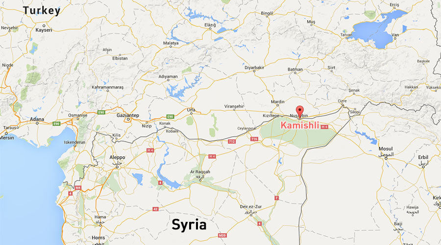 Click to enlarge Map of Syria