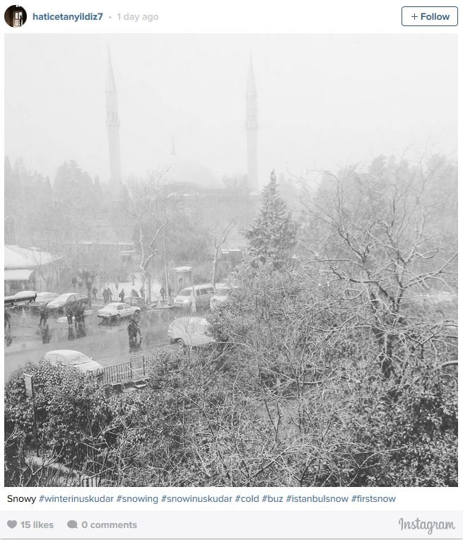 Turkey snow storm