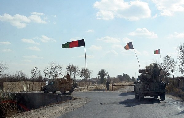 Click to enlarge Afghan security forces