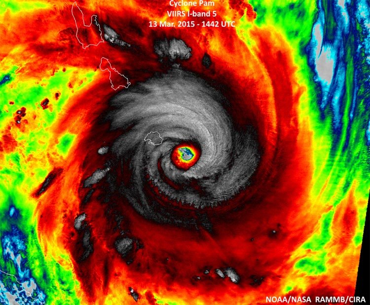 Click to enlarge Tropical Cyclone Pam