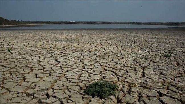 El Cisne lake colombia, drought