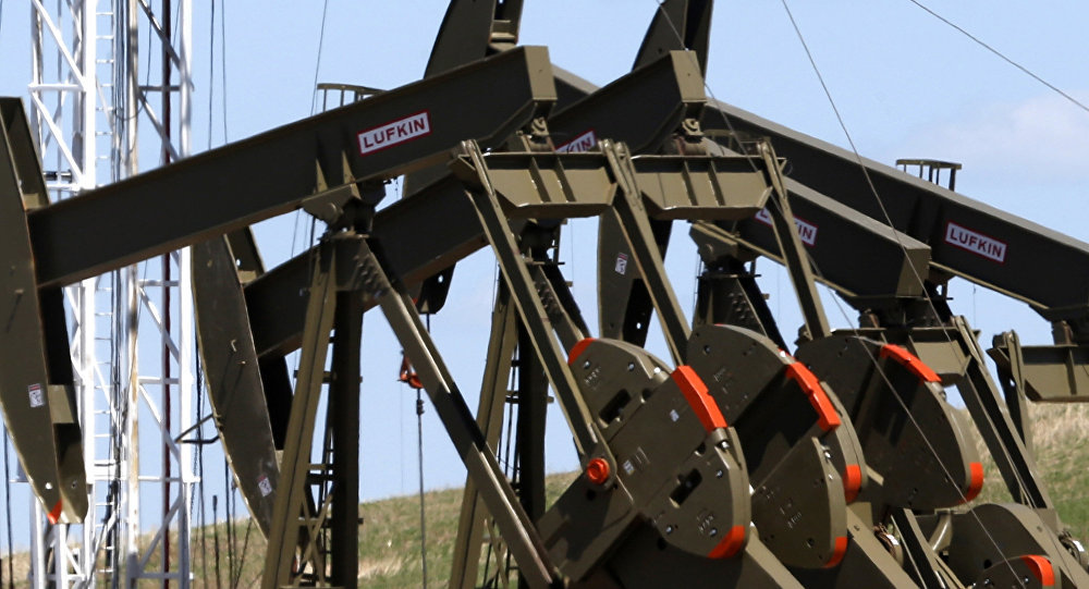 oil wells