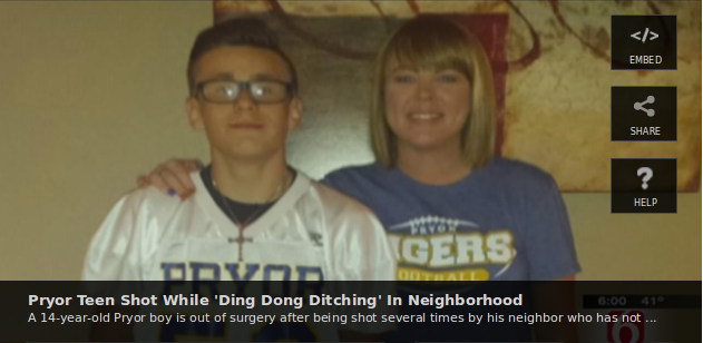 Shooting victim Cole Peyton 