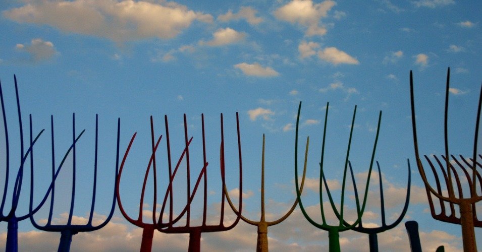 pitchforks, protest