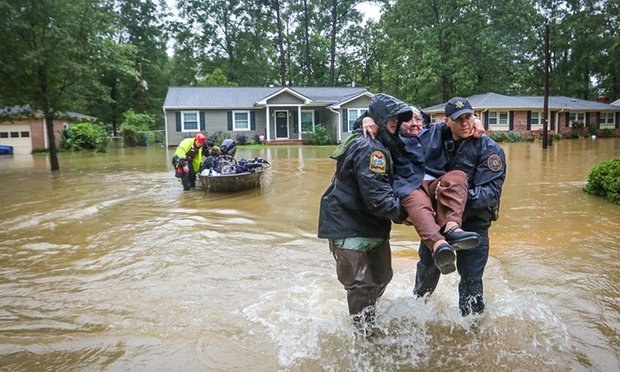 Click to enlarge Carolina floods
