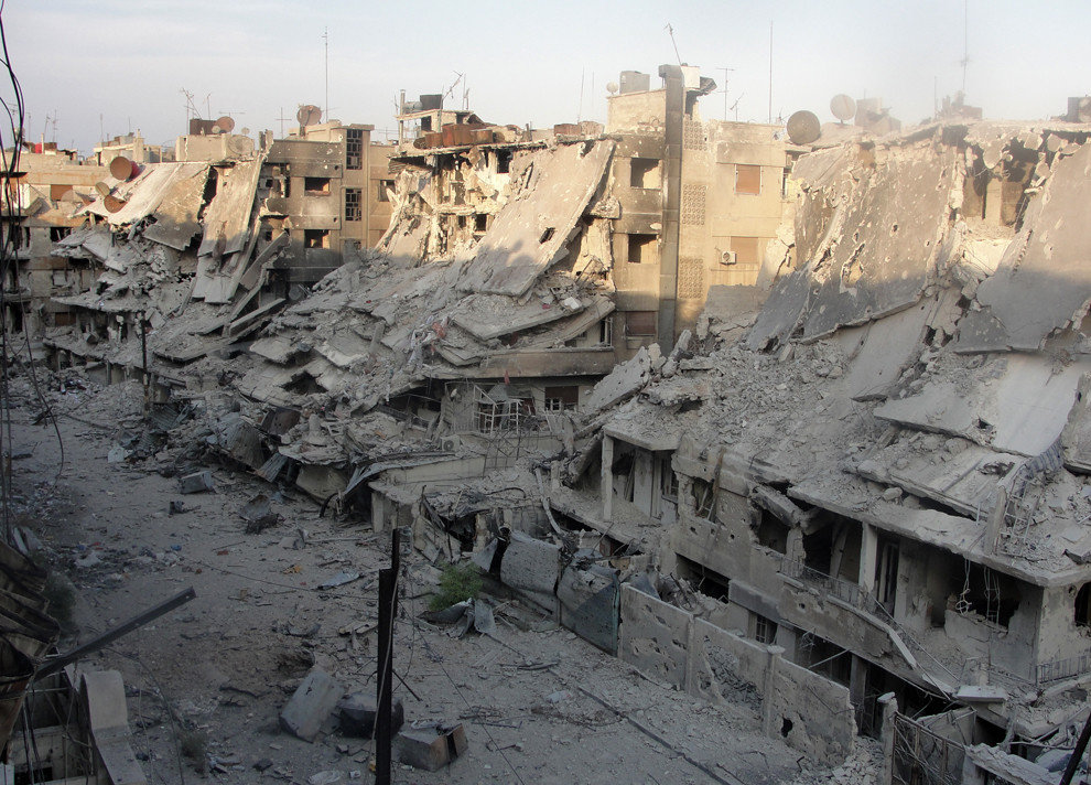 Syria in tatters