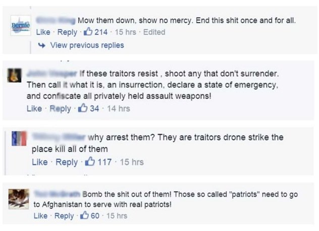 Click to enlarge Facebook comments