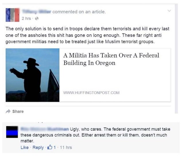 Click to enlarge Facebook comments