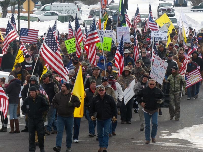 Oregon protesters