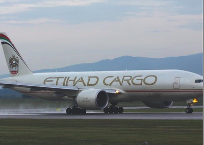 Ethiad cargo plane