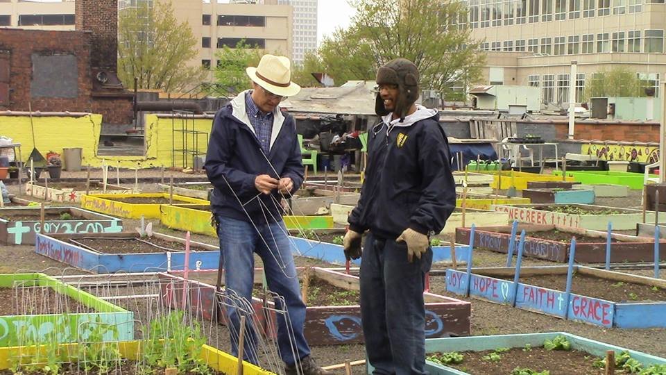 atlanta homeless garden