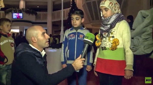 Yazidi survivor camp in Syria 