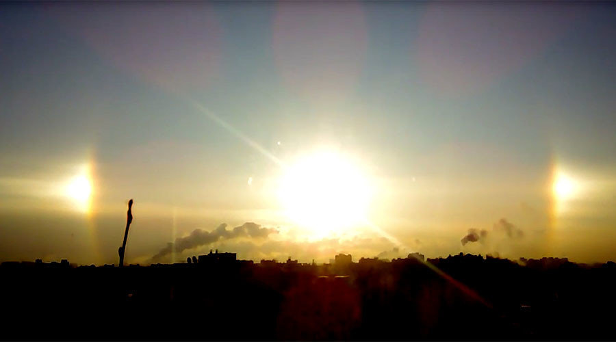 Three suns St. Petersburg, Russia