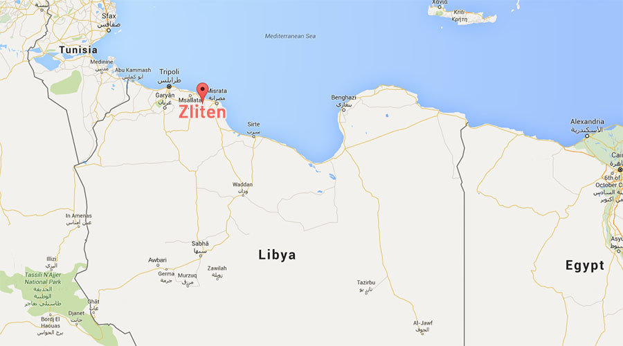 Map of Libya