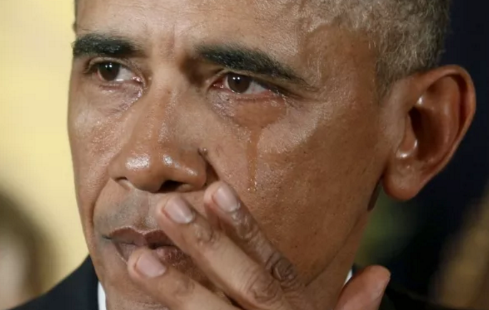obama tears