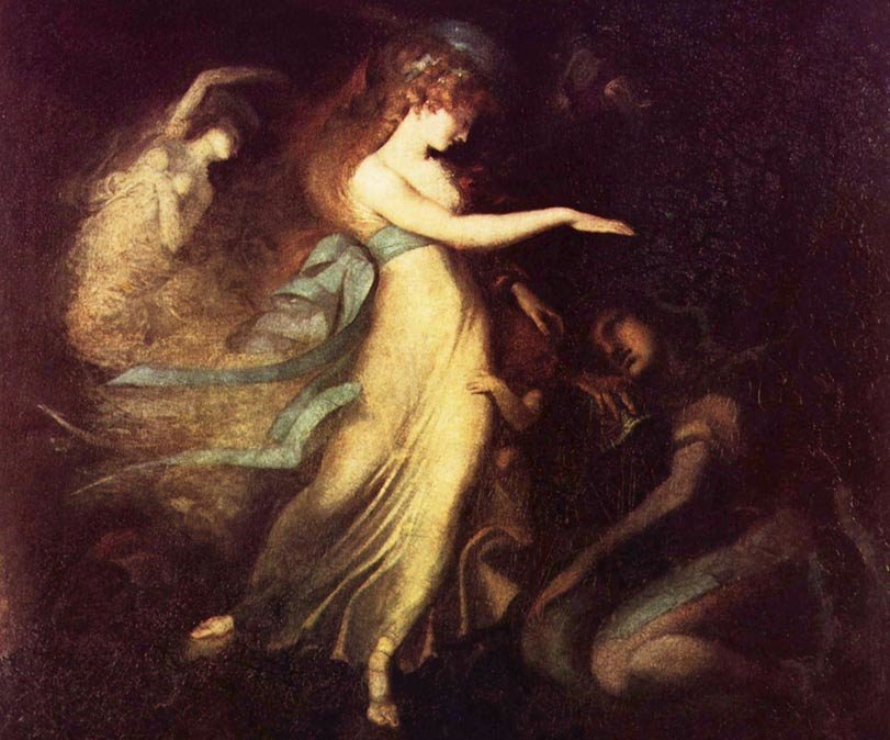 Prince Arthur and the Fairy Queen by Johann Heinrich Füssli, c. 1788 