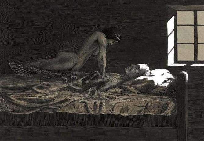Click to enlarge Sleep paralysis