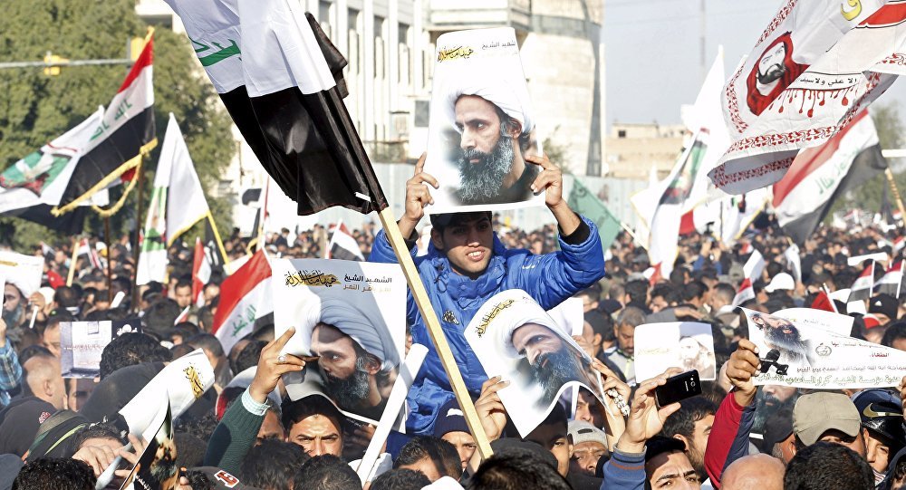 Click to enlarge Saudi executions protests