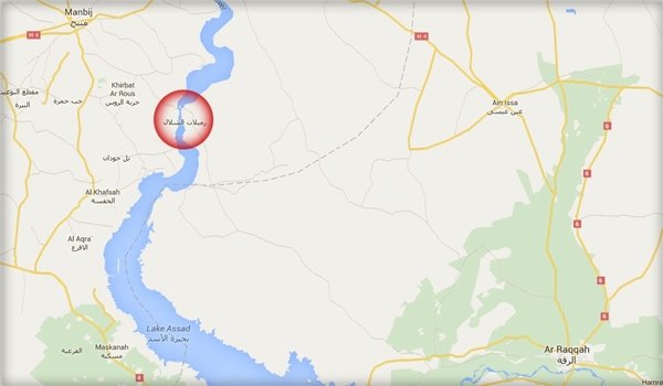 Map of Syria