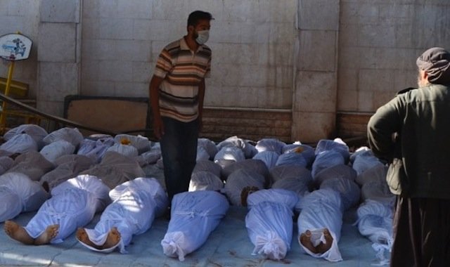 Chemical weapons death funded by US