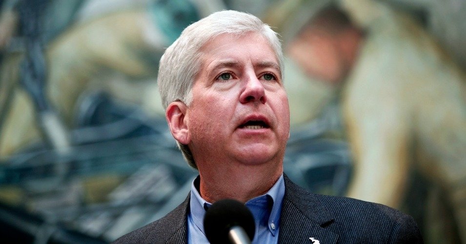 Click to enlarge Michigan Governor Rick Snyder
