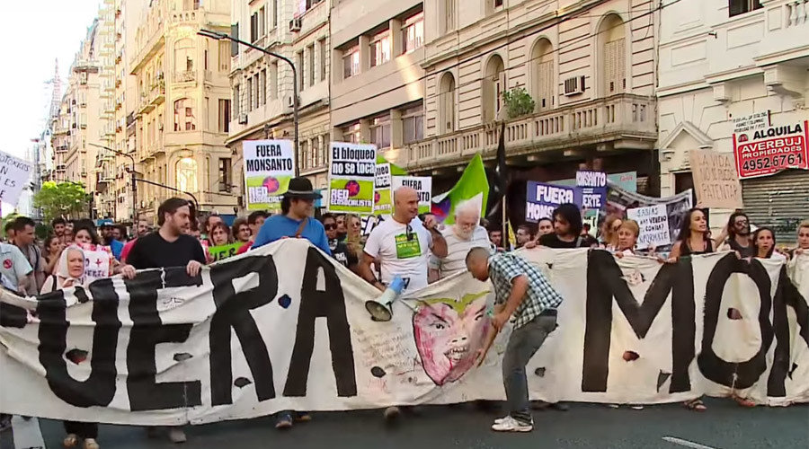 Protests against Monsanto in Argentina