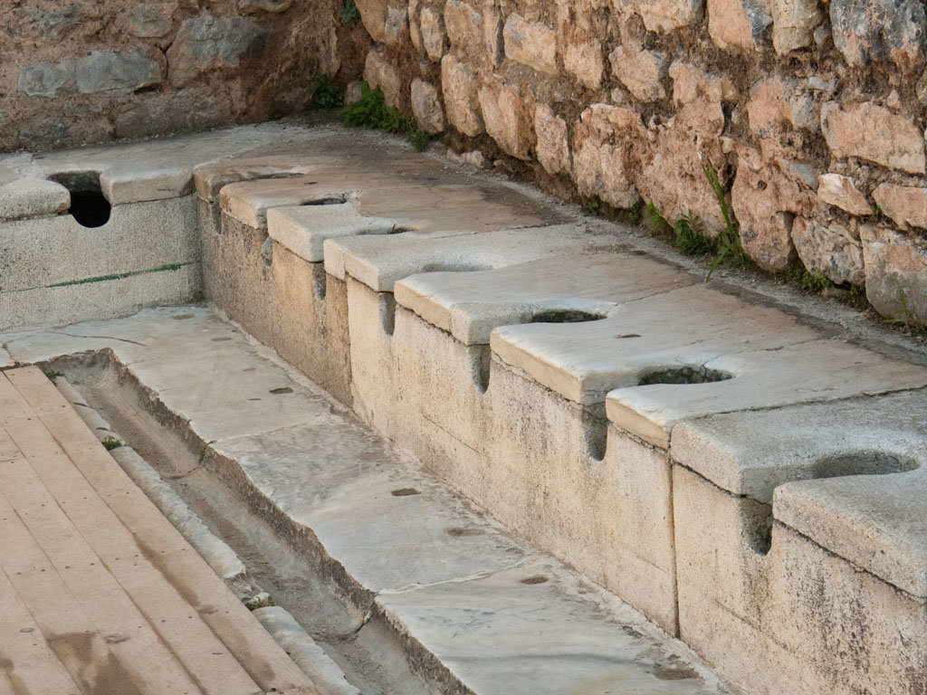 Roman latrine