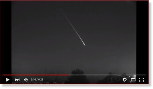 Mysterious flying object