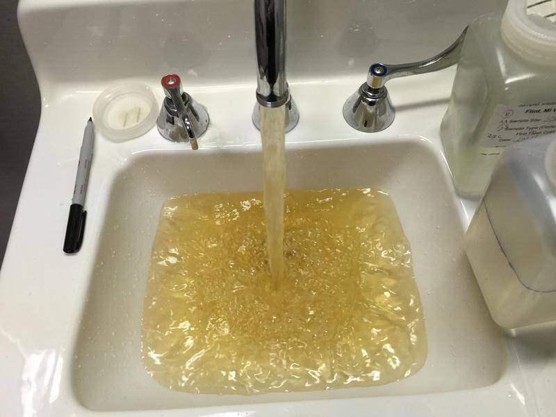 contaminated water