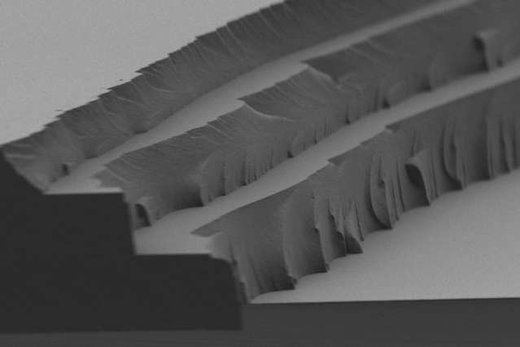 The layer-by-layer solar thermal fuel polymer film comprises three distinct layers (4 to 5 microns in thickness for each). Cross-linking after each layer enables building up films of tunable thickness.  Read more at: http://phys.org/news/2016-01-material-