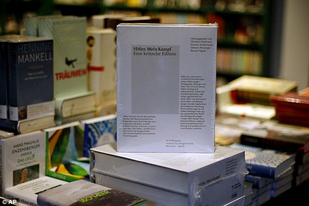 Click to enlarge Hitler's Mein Kampf book