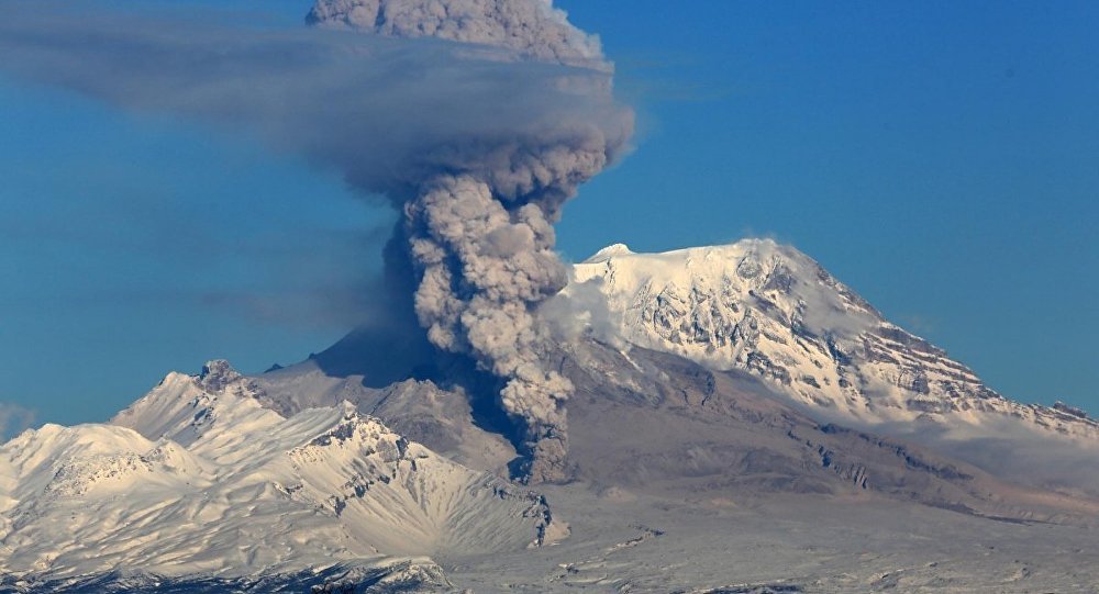 Shiveluch volcano