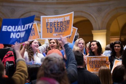 Protest equal rights