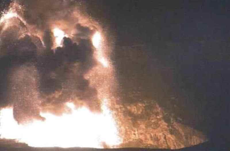 Click to enlarge Kilauea Volcano explosion