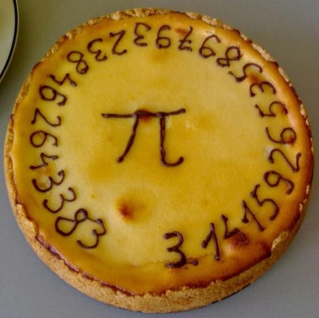 Click to enlarge Pi or pie