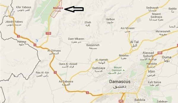 map Madaya