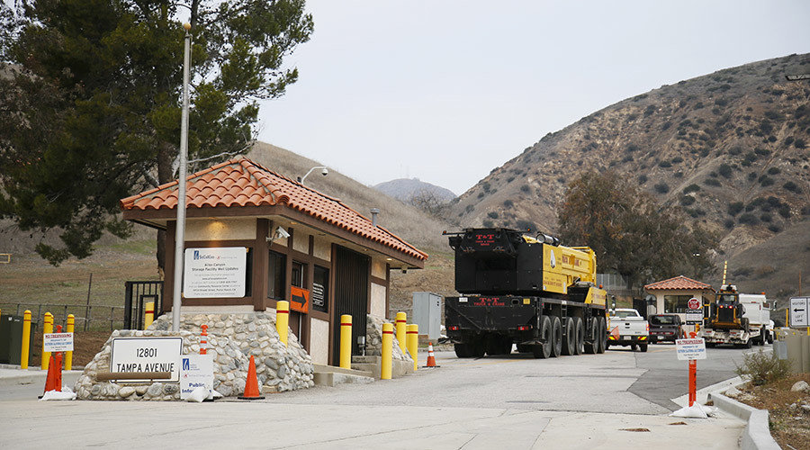 methane leak Los Angeles