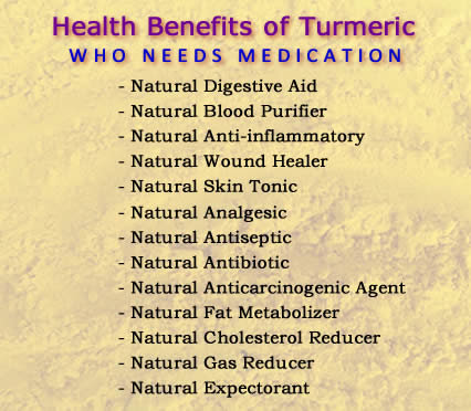 turmeric benefits