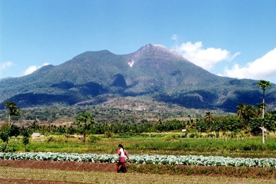 Volcano on Flores island