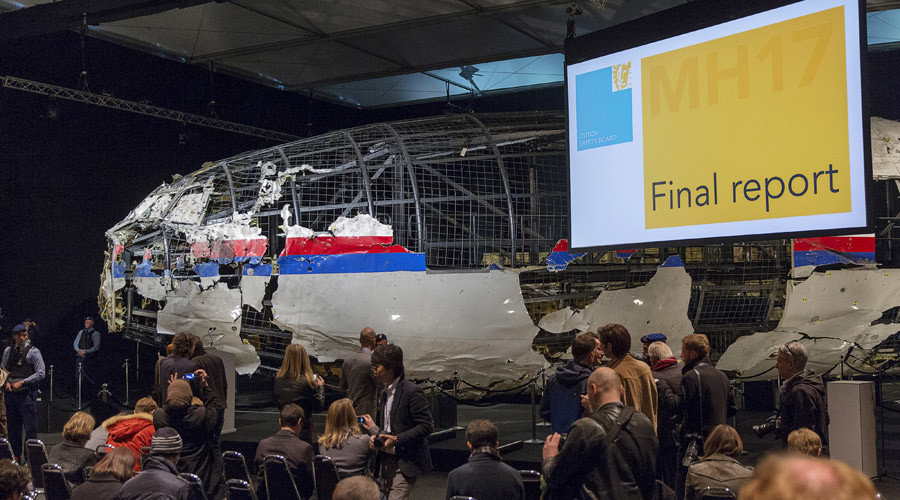Click to enlarge MH17 crash report