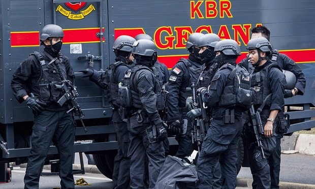 Click to enlarge Jakarta terror attacks