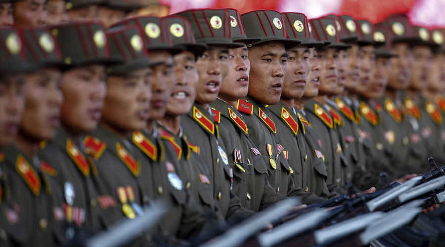 North Korean soldiers