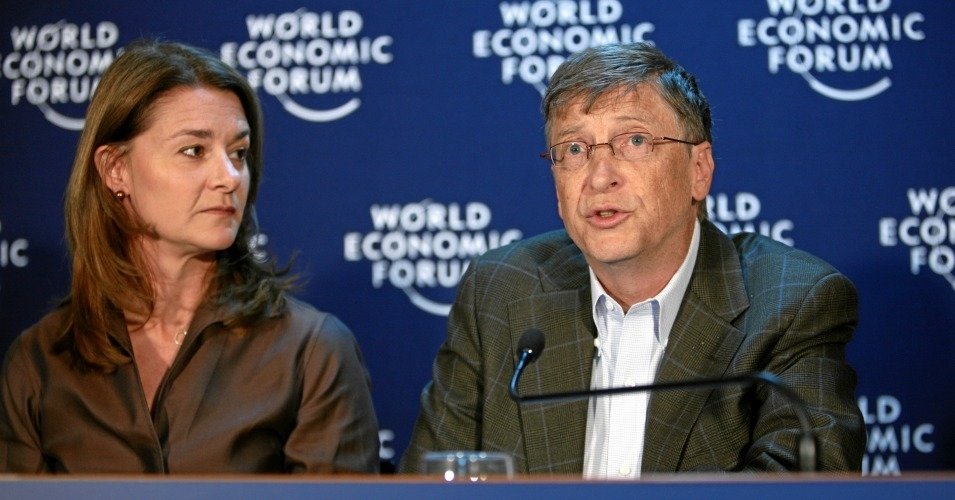 Melinda and Bill Gates