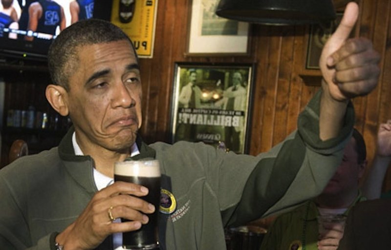 Click to enlarge Drunk Obama