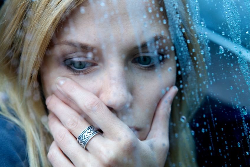 worried woman