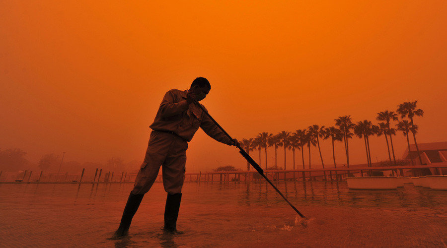 Libya dust storm