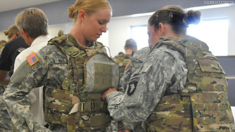 Click to enlarge women military