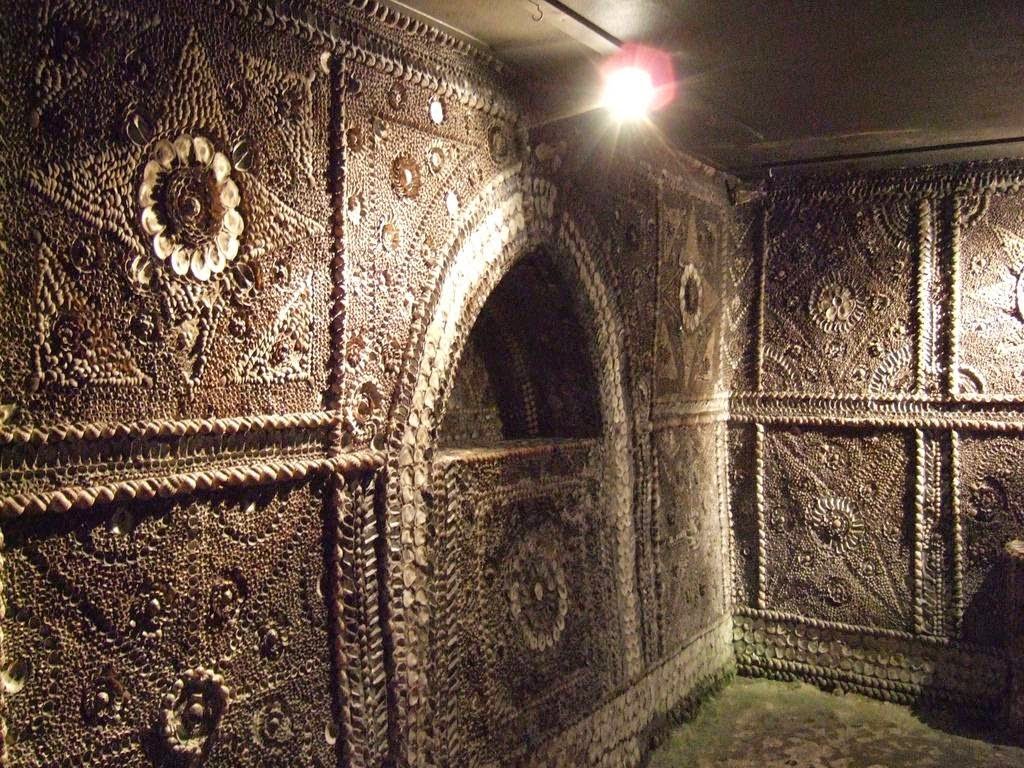 Click to enlarge shell grotto
