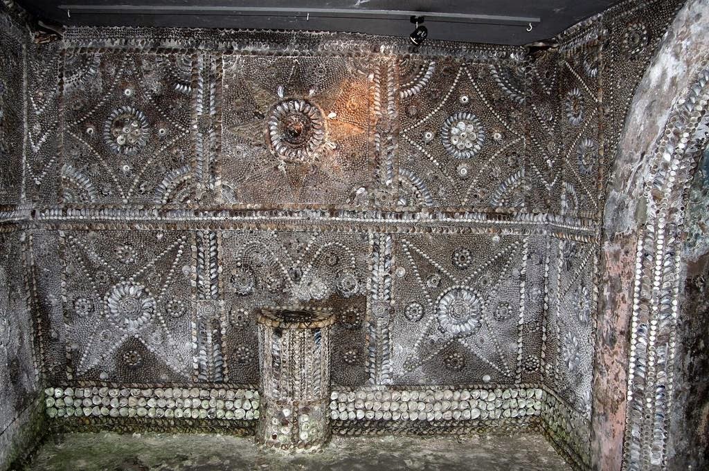 Click to enlarge shell grotto